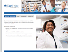 Tablet Screenshot of bluepointlabs.com